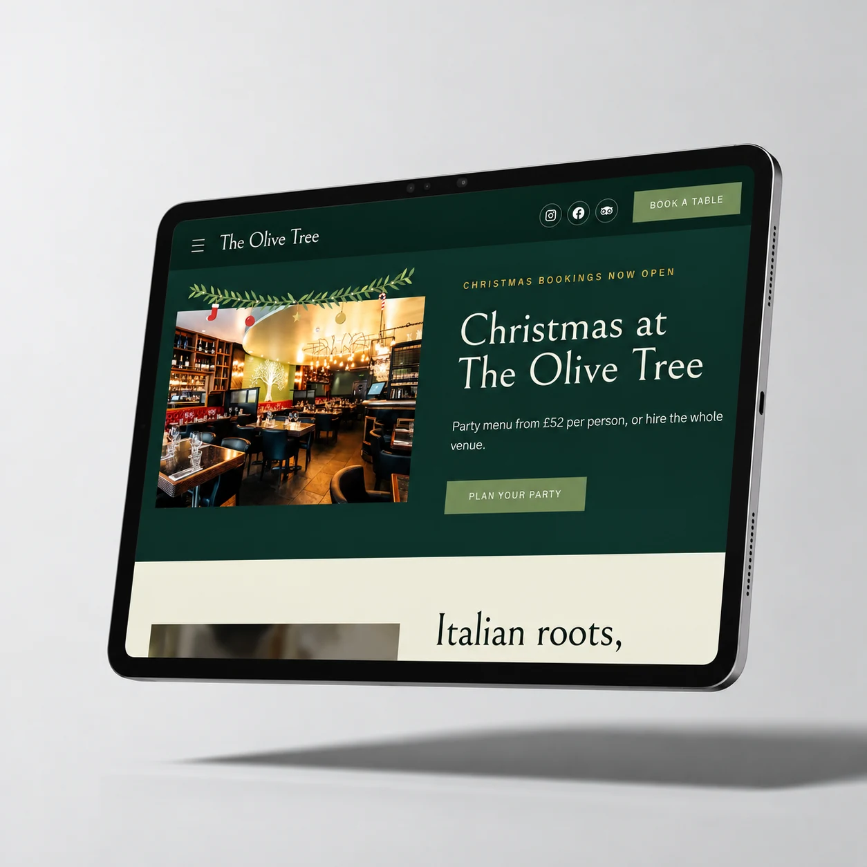 The Olive Tree portfolio art, view 2